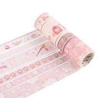 Wholesale Oem Custom Adhesive Printed Colored Foil Masking Offer Waterproof Washi Tape